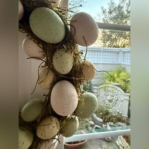 Pastel Easter Egg Wreath